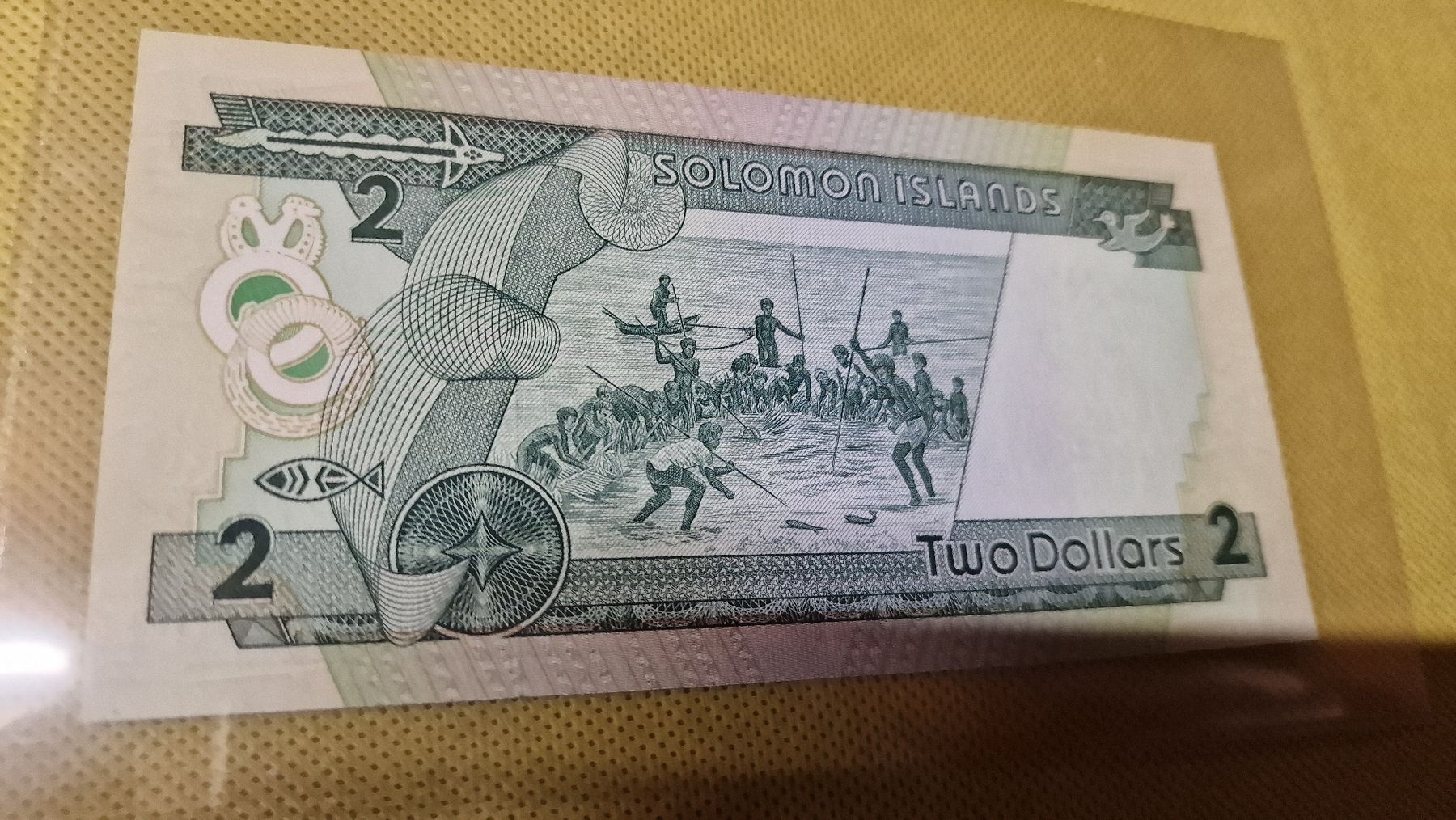 Banconote: Banknote Solomon Islands NEU – Nuovo e nell'imballaggio originale da Herisau venduto da Antiques.AR 1