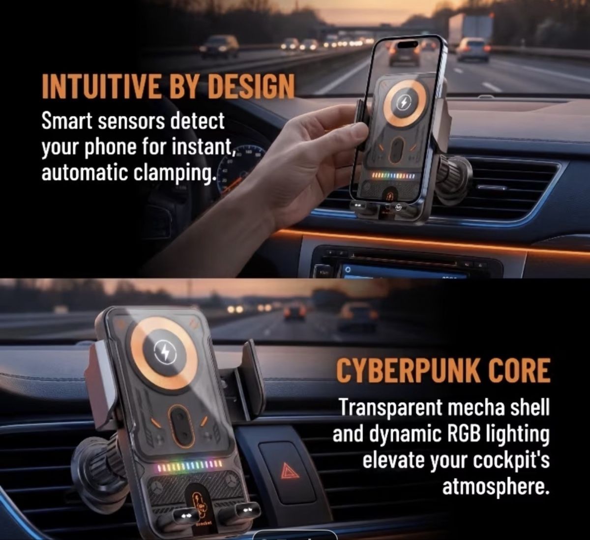 Staffe: Auto Handyhalterung mit Ladefunktion NEU – Nuovo e nell'imballaggio originale da Wohlen AG venduto da tiperio 3