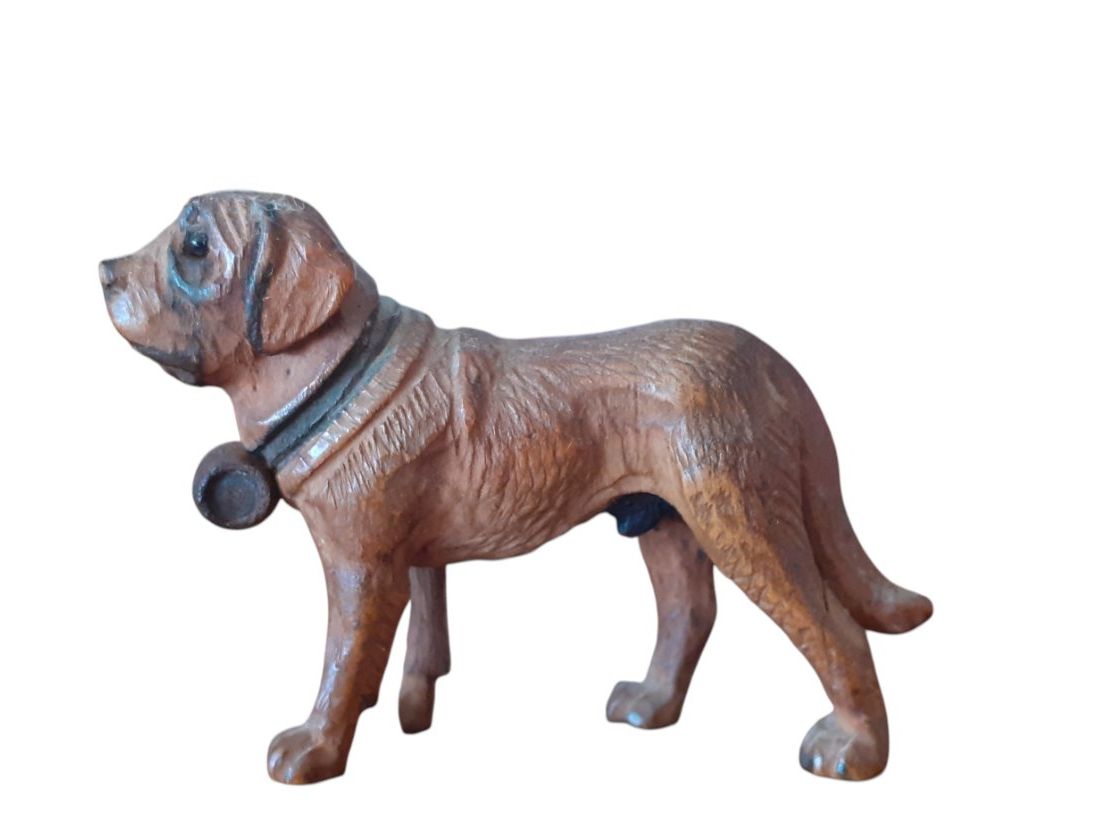 Sculture & Statue: Brienz Schnitzerei Bernhadiner – Usato da Mörschwil venduto da antiksalon 4