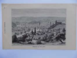 Schaffhausen von Osten gesehen