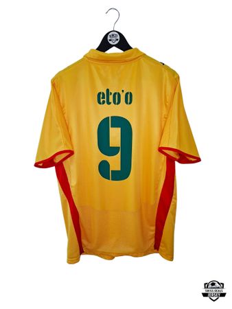 ETO'O #9 Original Cameroon 2008-09 Away Trikot