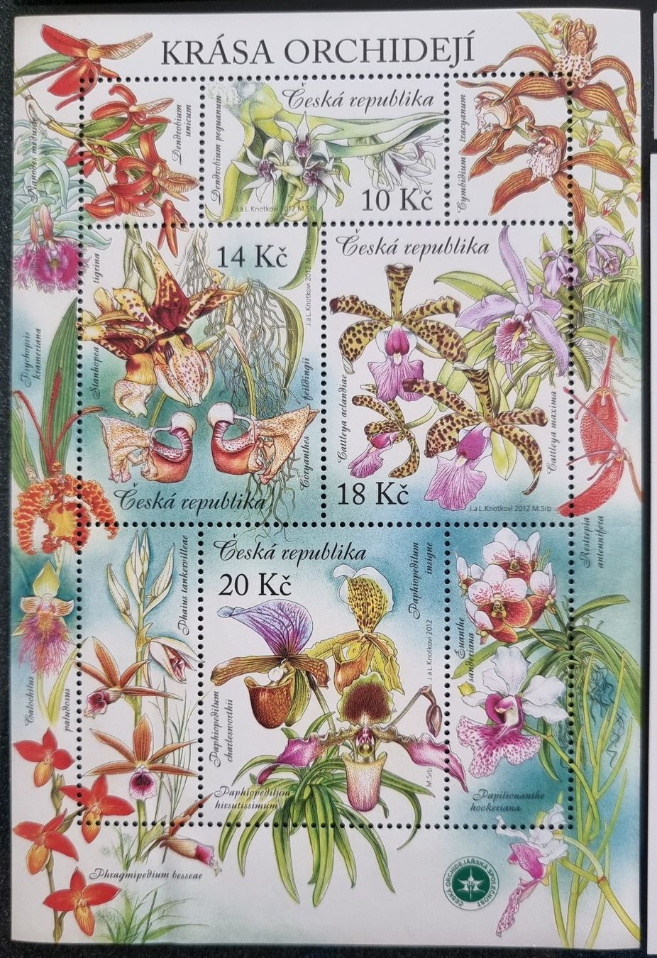 Tutti i francobolli: Diverse Briefmarken mit Orchideen-Motiven – Nuovo (secondo la descrizione) da Lostorf venduto da Dalbi 3