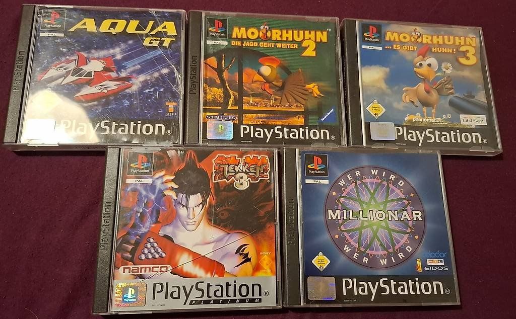 Sony Console: PS 1 Konsole/Zubehör/5 Games – Usato da Basel venduto da mgn_ft72 3