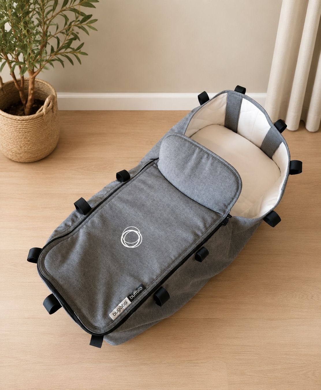 Bugaboo Carrozzine: Kombikinderwagen Bugaboo Buffalo Classic - Grey Melange – Nuovo (secondo la descrizione) da Wahlen b. Laufen venduto da Adrenaalina 2