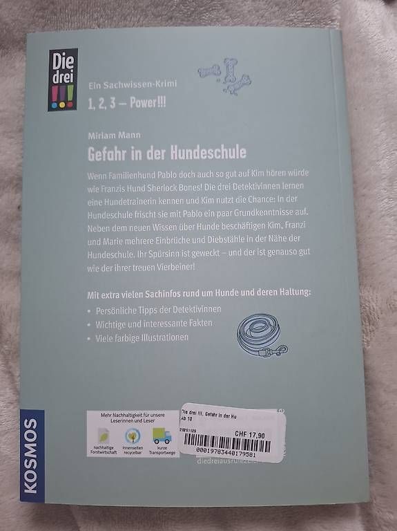 Libri: Die drei !!! Gefahr in der Hundeschule – Usato da Pfäffikon SZ venduto da yello13 2