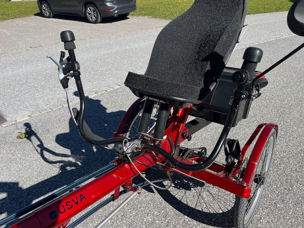 Vélos: Liegevelo mit elektrischem Antrieb – D'occasion à Versam par vanbiesenostertag 3