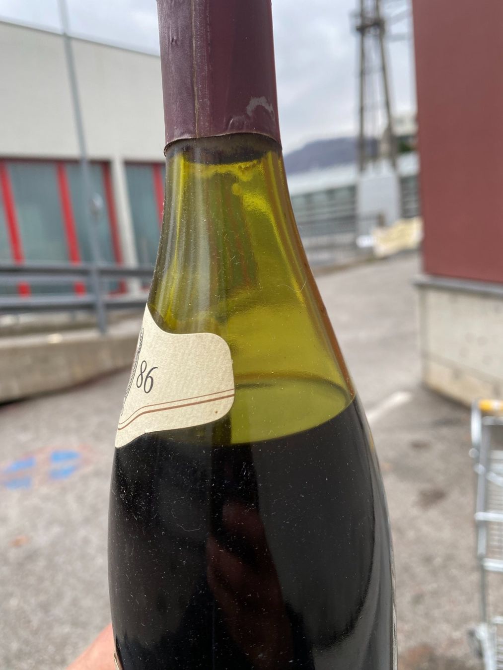 Vino: Cote du Rhone 1986 -  Wein 0.75l Flasche – Usato da Vacallo venduto da cri_229f 3