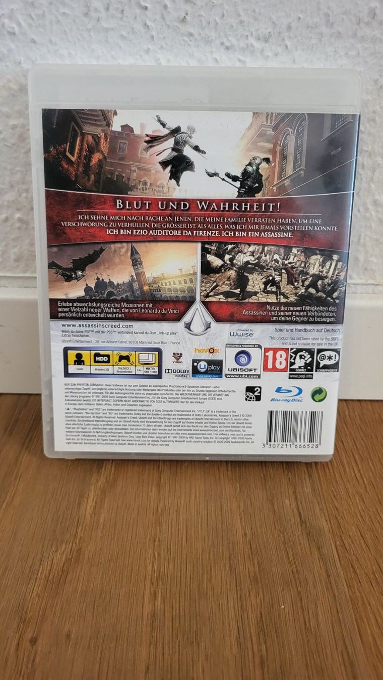 Sony Spiele: PS3 - Assassins Creed 2 – Gebraucht aus Münsingen von DigitaleSpielecke 1