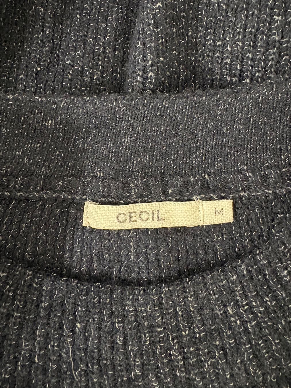 Cecil Maglioni & Felpe: CECIL Pullunder Gr. M blau mit Köpfen gestrickt – Nuovo (secondo la descrizione) da Regensdorf venduto da secondchancefashion 6