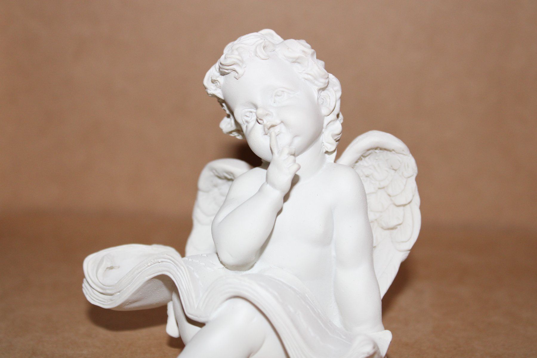 Figurines: Weisser Engel, Cherub Figur, Gipsfigur Deko Engelchen Les... – Neuf (Voir description) à Dietikon par Beni2025 1