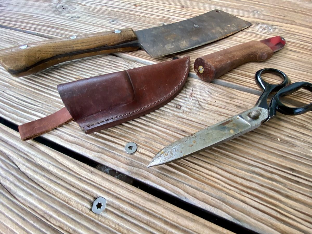 Accessori: Jagdmesser & div. Werkzeug, antik – Usato da Murten venduto da Defender10 2