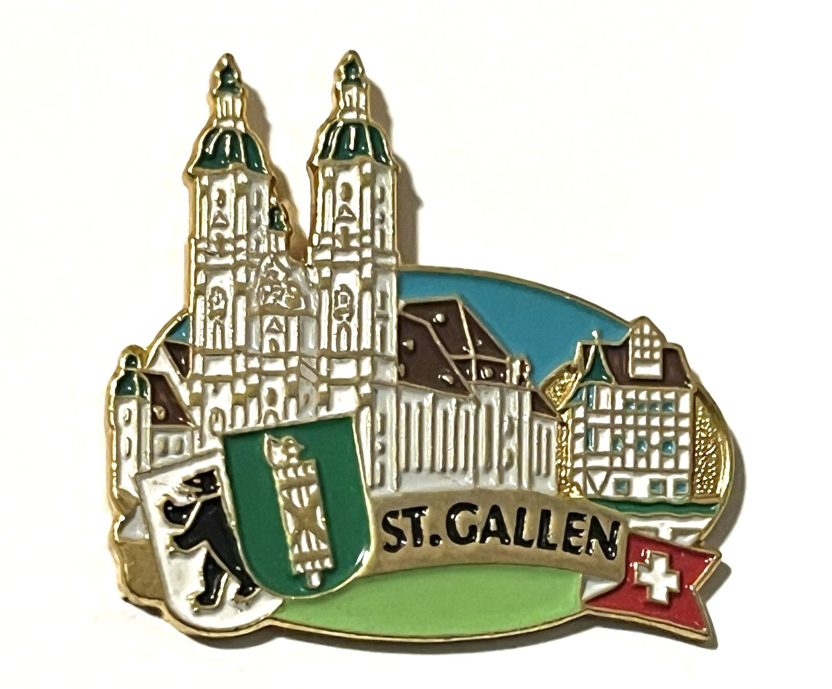 Plaquettes & Badges: Pin Kloster St. Gallen – D'occasion à Kriens par TSCH1