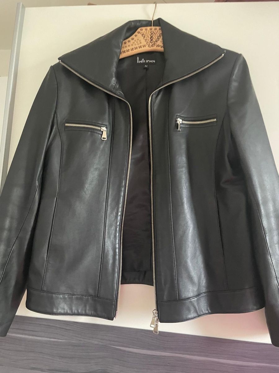 Jacken: Lederjacke schwarz Grösse 42 gebraucht – Gebraucht aus Teufen AR von evi_77q5 2
