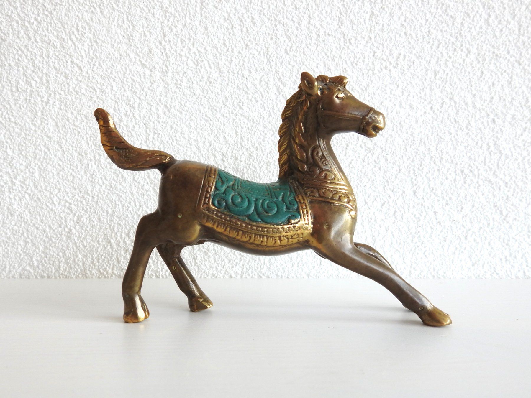 Figurines: Messingfigur Pferd – D'occasion à Büttenhardt par LexyMara