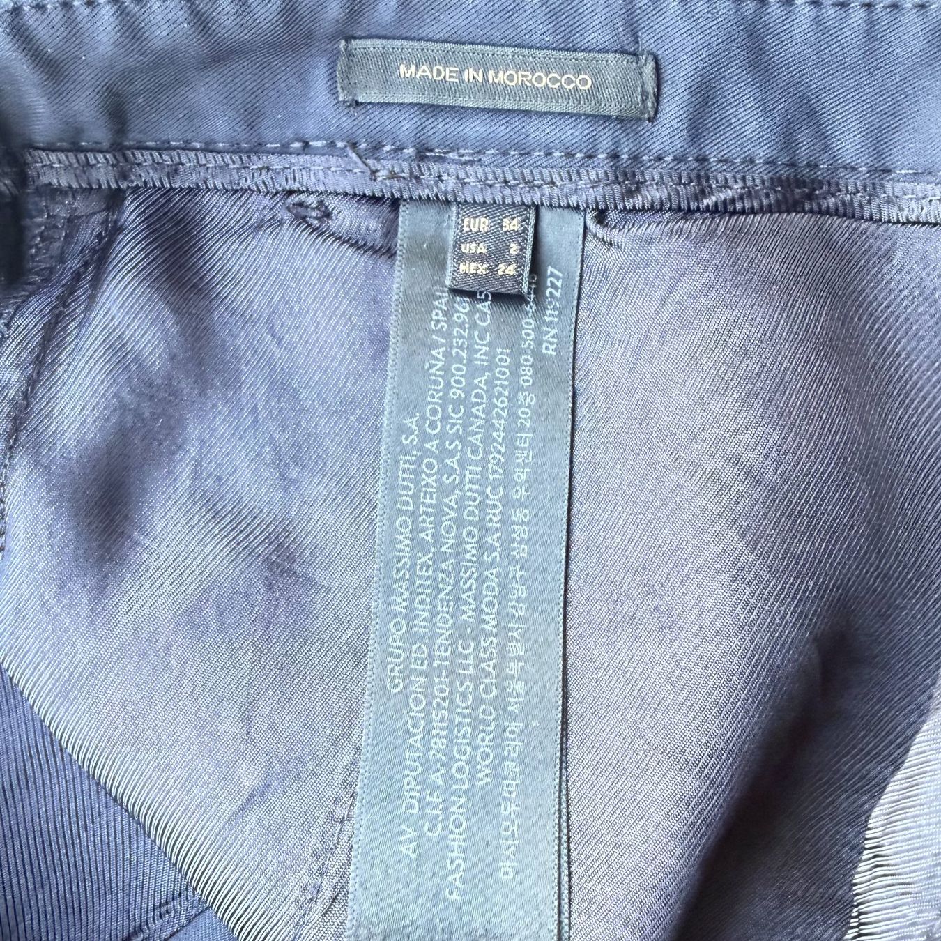 Massimo Dutti Pantalons: Pantalon Élégant Massimo Dutti Noir – D'occasion à Thônex par Suisse.Shopping 7