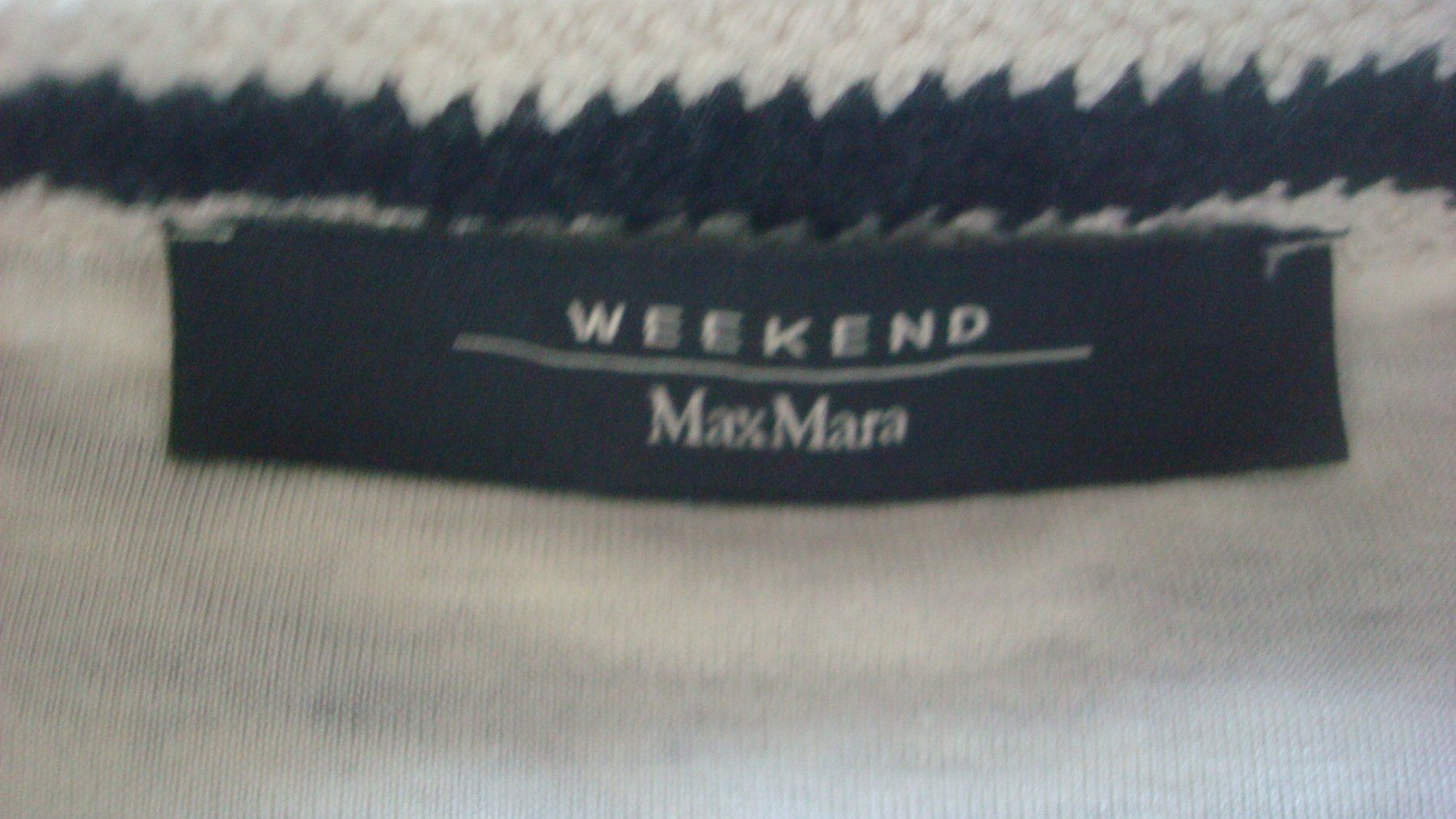 Max Mara Giacche: Jäckchen MaxMara Weekend schwarz-weiss Strick Gr. 34 – Usato da Münchenstein venduto da Pesci6 6