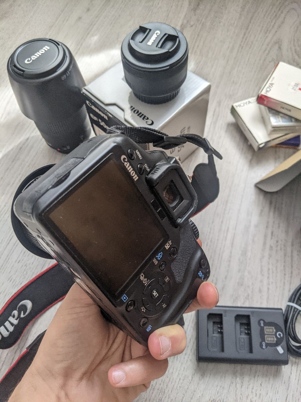 Canon Fotocamera: Canon EOS 450D and lenses – Usato da Orbe venduto da NorthMost 2
