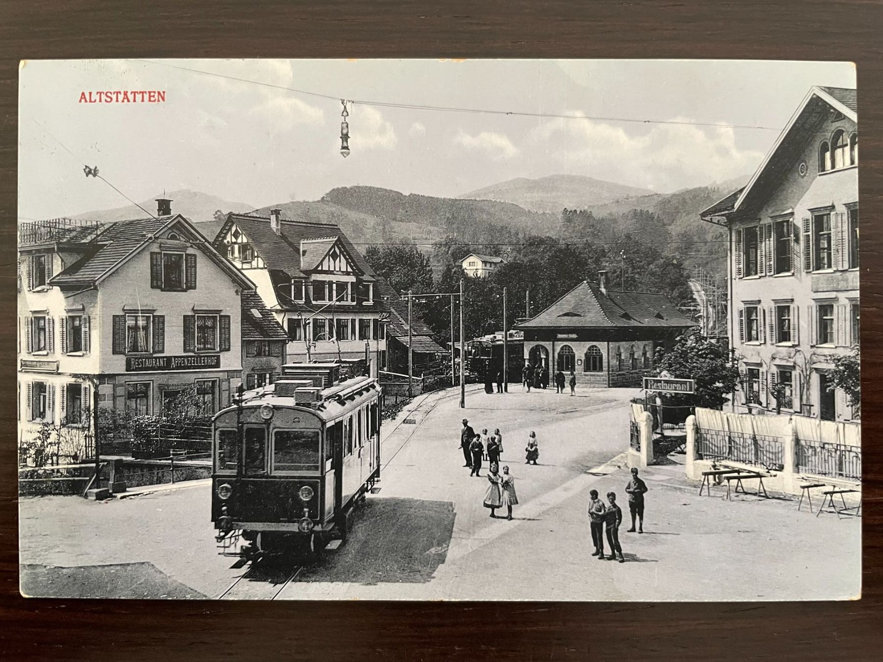 Cartoline postali: ALTSTÄTTEN 2 Ansichtskarten mit TRAM / STRASSENBAHN – Usato da Wald ZH venduto da TLILEF 1