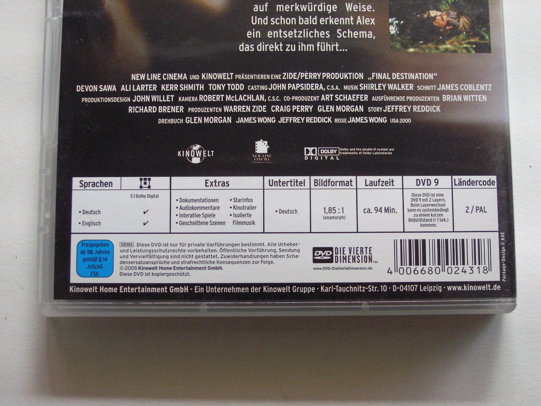 Tous les DVDs: Final Destination 1-5  DVD Collection – D'occasion à Zuzwil SG par vette13 2