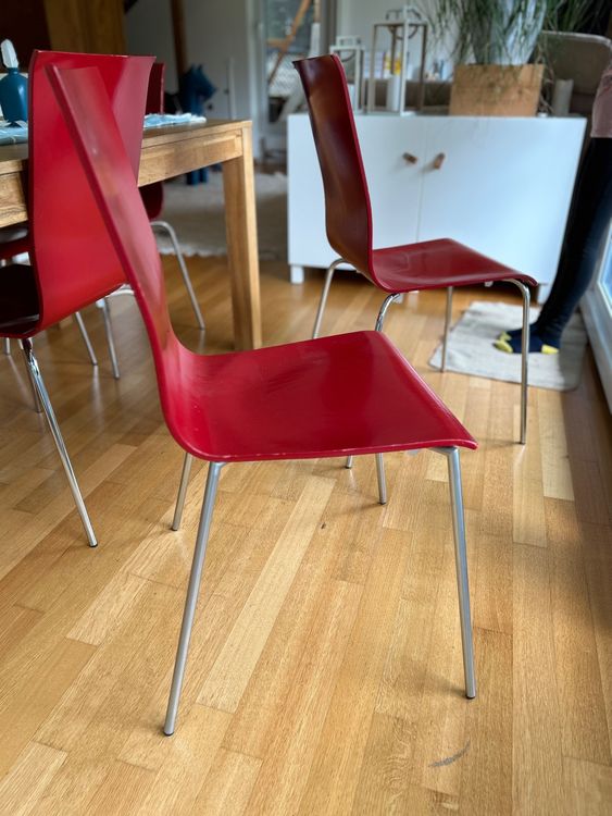 Rote Stühle Kaufen auf Ricardo