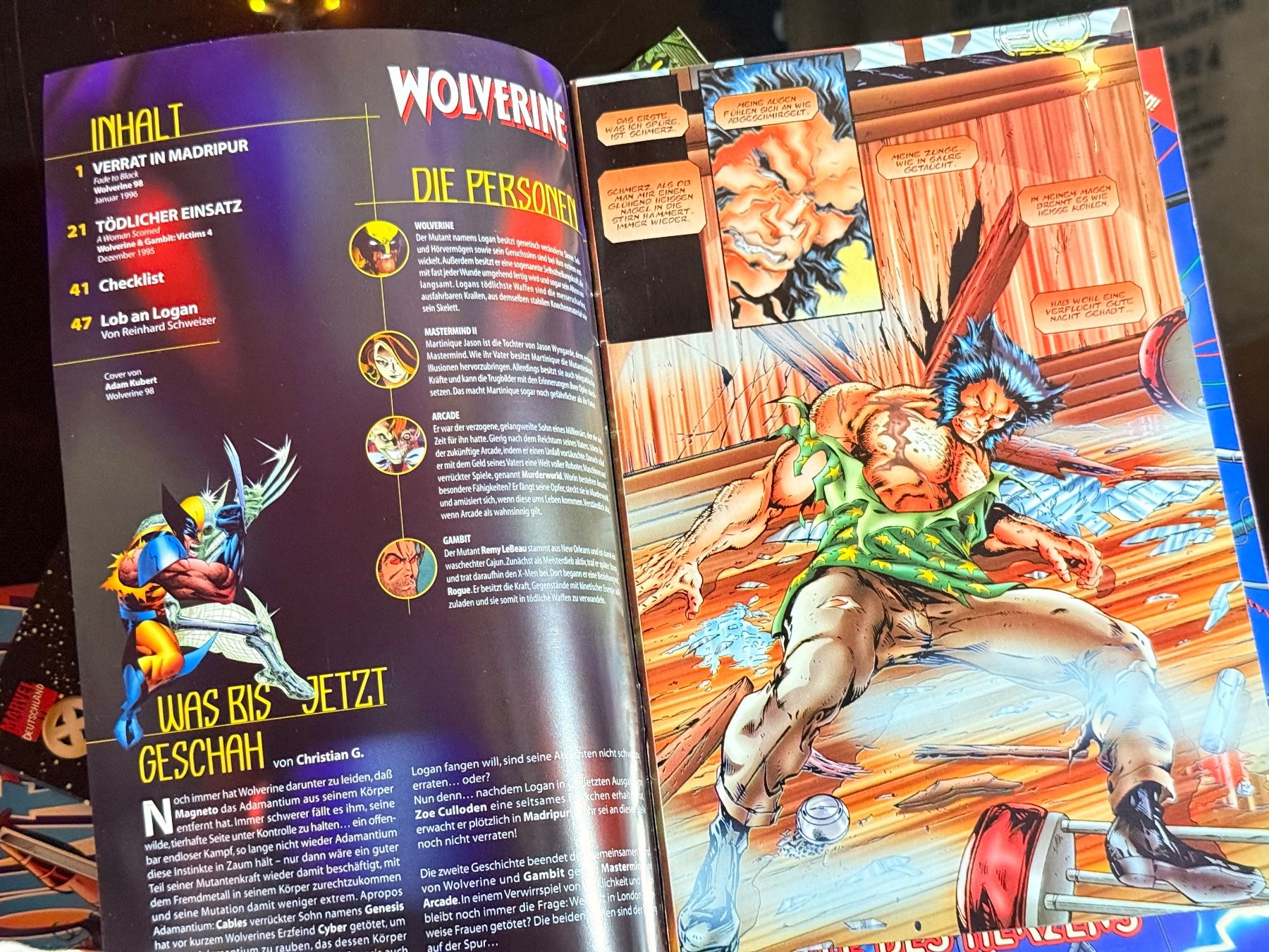 Fumetti: Wolverine Comics #11-15, Marvel Impact! – Usato da Zuerich venduto da SonderArt-Wertgut 1