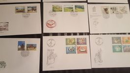 Lot FDC's Liechtenstein 2006 Kat: 121.00
