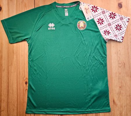 Belarus Shirt errea NEU Gr. L Fussball Weissrussland Trikot
