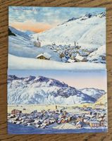 Andermatt Winter, 2er Set J. Gaberell, Verlag Borelli Airolo