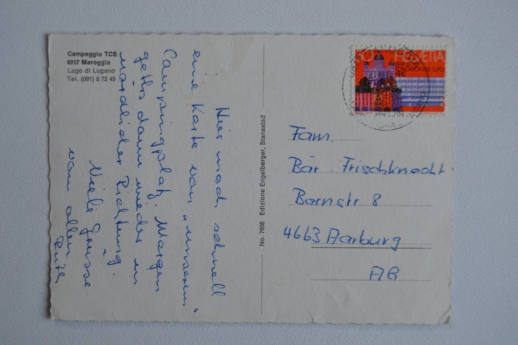 Cartes postales: Maroggia – D'occasion à Beinwil am See par kajak55 1