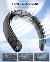NUOVO Ventilatore a collo con 3 velocità - Blu