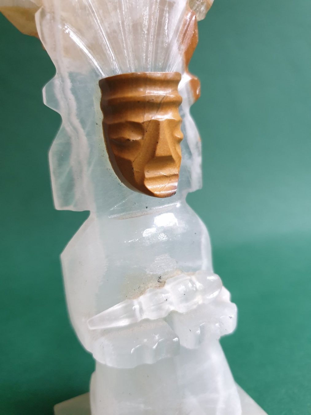 Figuren: Vintage Onyx azteca Figure – Gebraucht aus Seengen von Seestern77 2