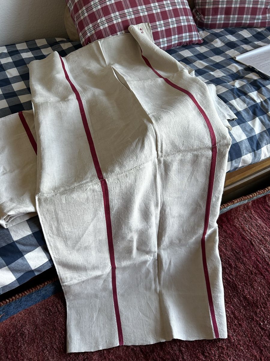 Bettwäsche: Lot de nappes, drap ancien lin – Gebraucht aus Vinelz von Valval2010 7