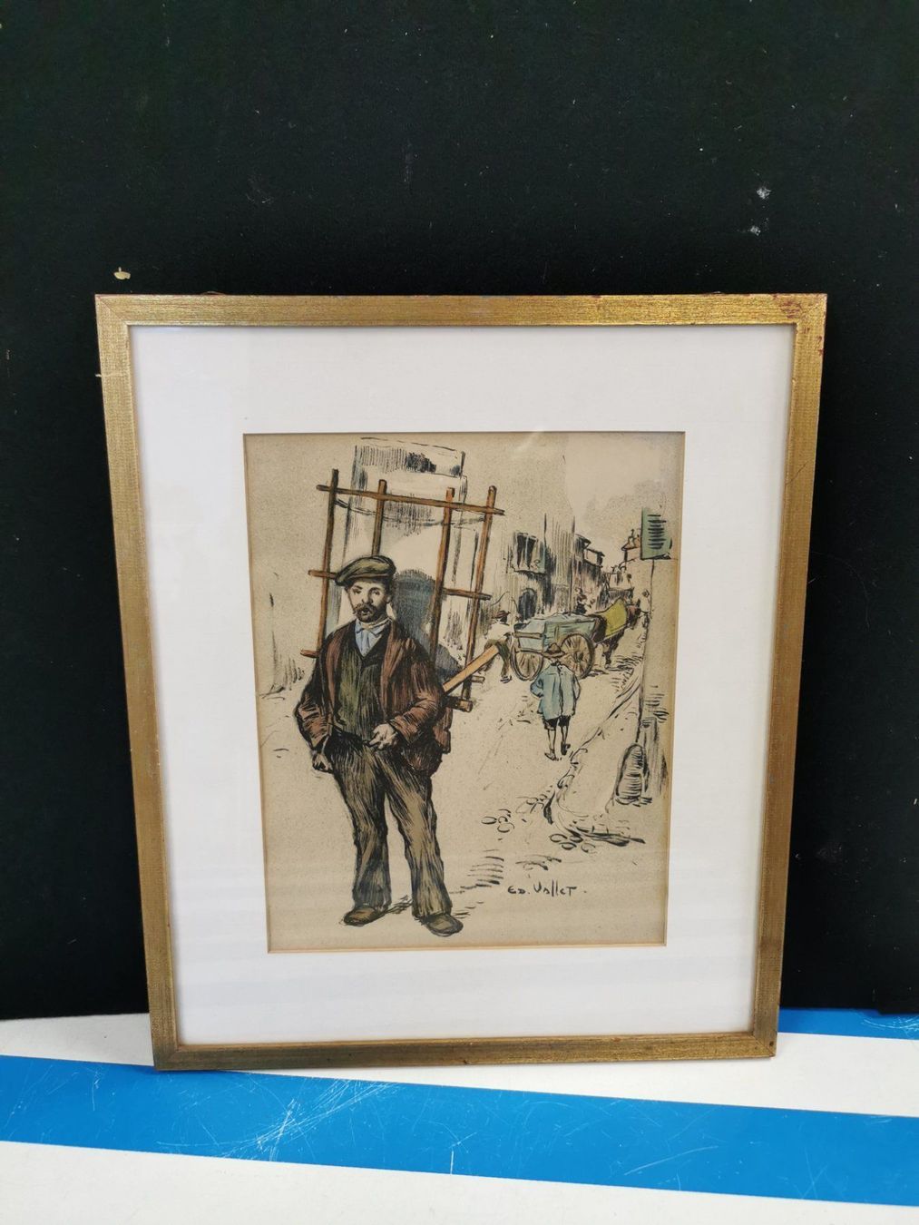 Grafica & Litografie: ÉDOUARD VALLET (1876-1929) – Usato da Genève venduto da Leboucheoreilles