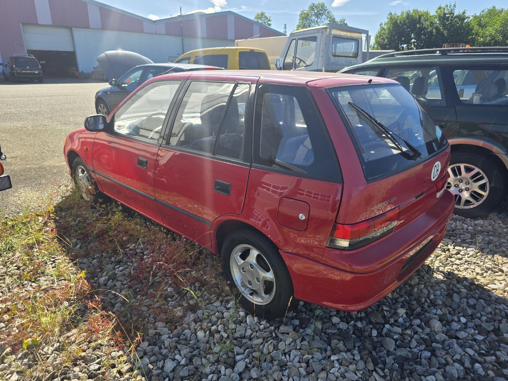 Subaru Automobili: Subaru Justy – Difettoso da Eriswil venduto da JD7811 2