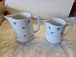 2 Krüge Set Porzellan Langenthal 1936