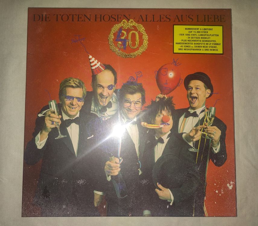 DIE TOTEN HOSEN * 40 JAHRE ALLES AUS LIEBE VINYL BOX ** NEU (Neu und ...