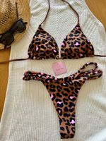 Last chance! Bikini Leo Print GRATIS Versand - Gr.S - NEW