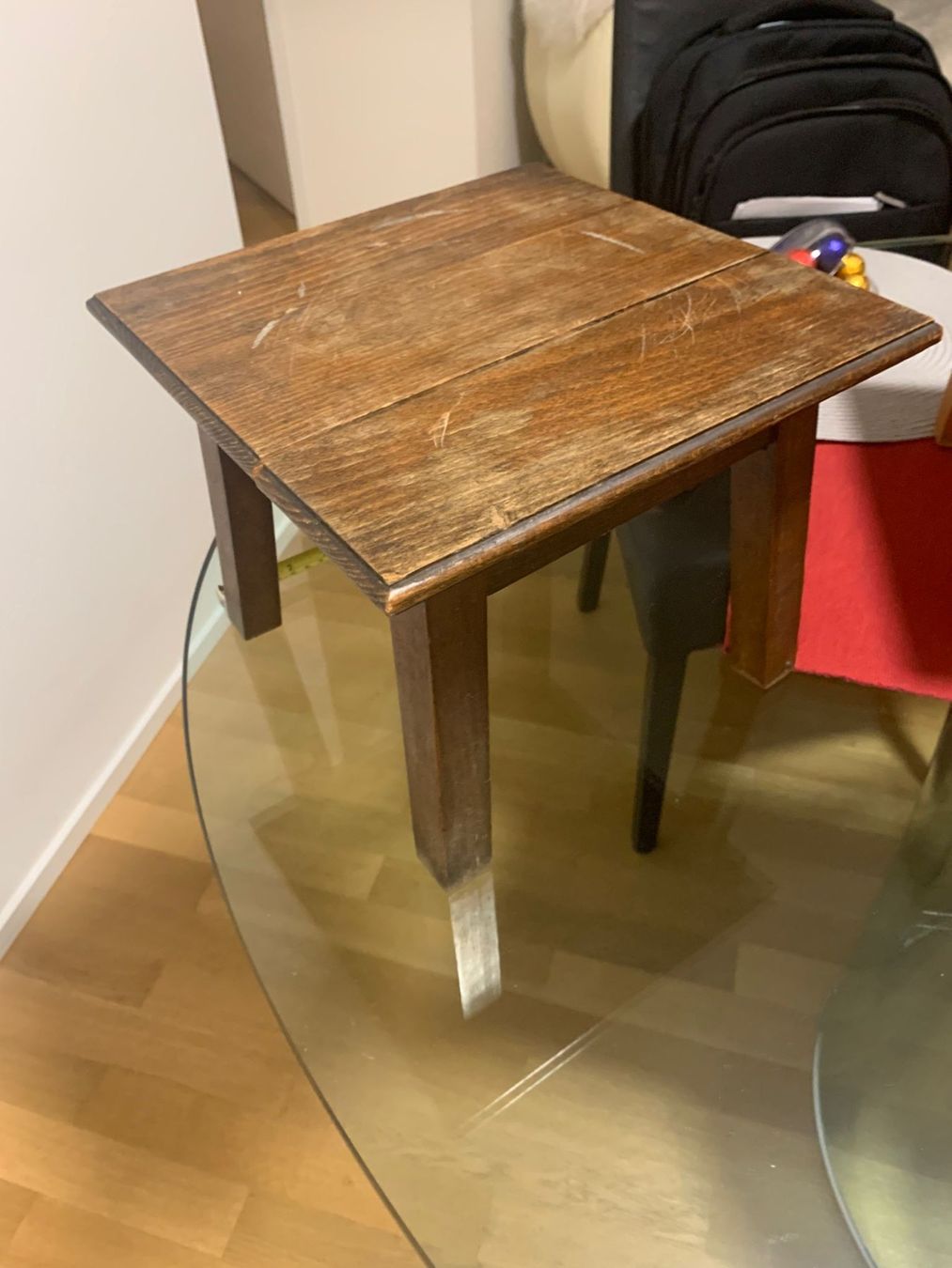 Sgabelli: Vintage mini Holz Tisch für Pflanzen oder Tee – Usato da Basel venduto da ani_9wqt