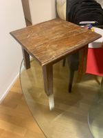 Vintage mini Holz Tisch für Pflanzen oder Tee