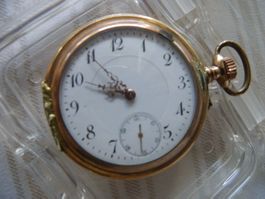 Antik Taschenuhr, Antik, mechanisch, Es funktioniert