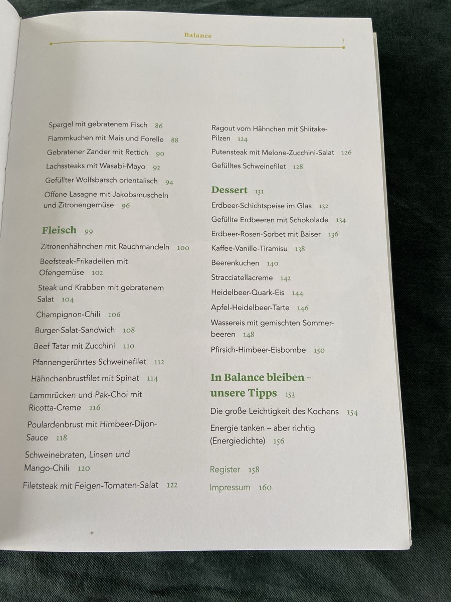 Livres: Brigitte Kochbuch Balance Einfach Leicht Kochen – Neuf avec emballage d'origine à Luzern par waterfront1 5