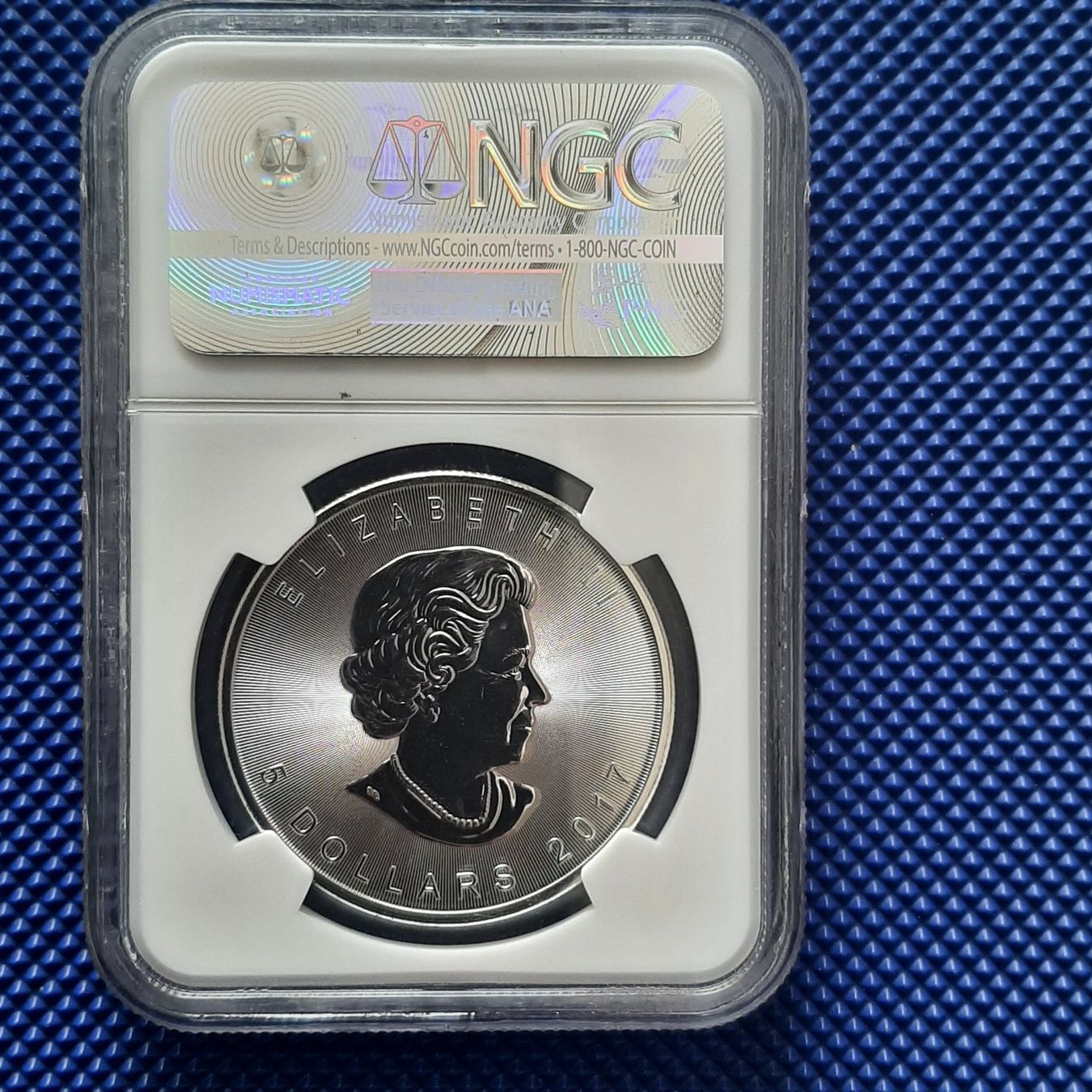 Alle Münzen: 1 oz Silver Canada Maple Leaf 2017 NGC MS69 – Gebraucht aus Carouge GE von cecob0909 1