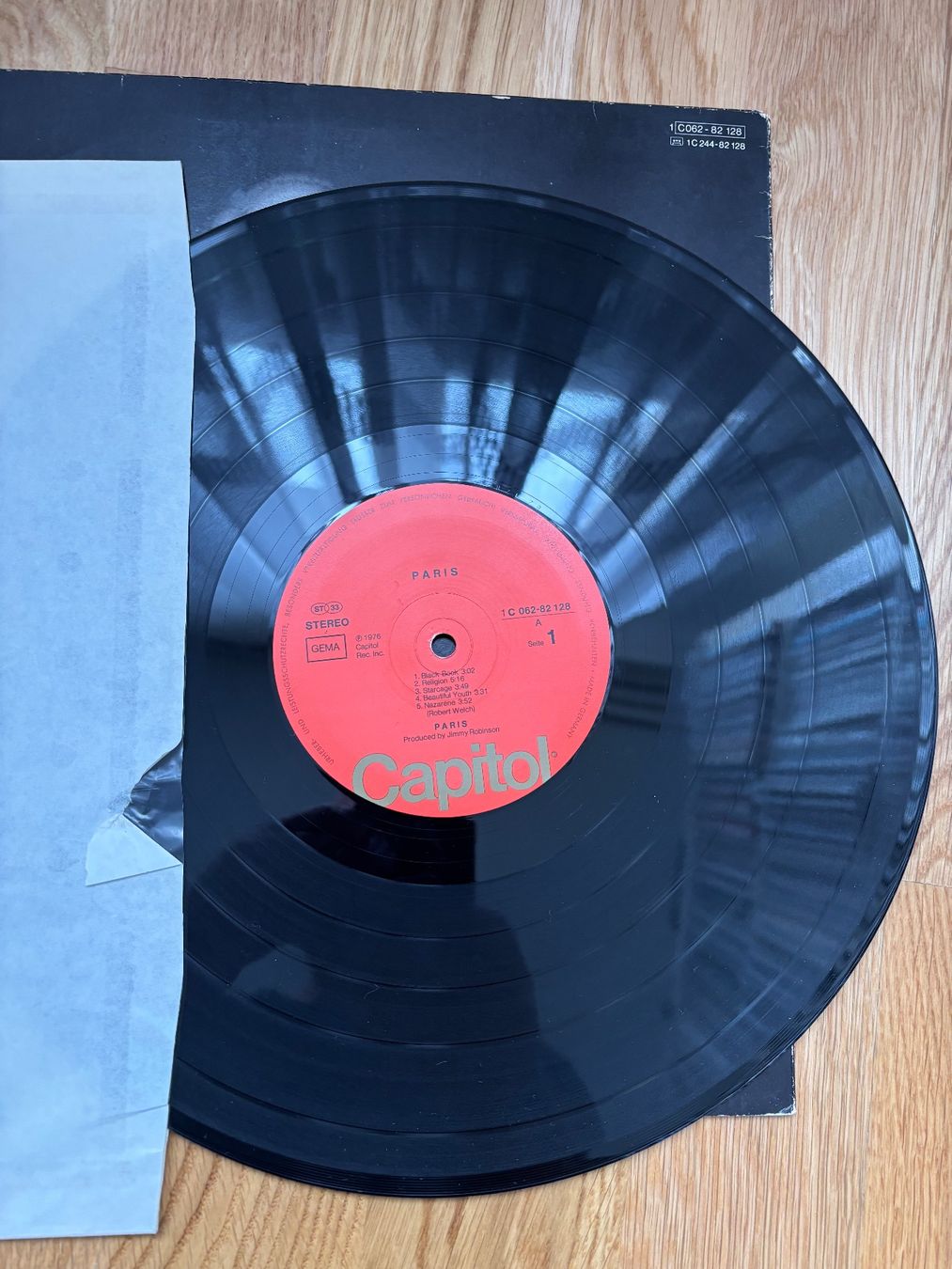 Dischi in vinile: Paris/ Same 1976 Hard Rock Blues usa – Usato da Zürich venduto da manuunited 2
