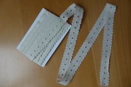 Alte St. Galler Spitzen, beige - Restenpreis für 2.85 Meter