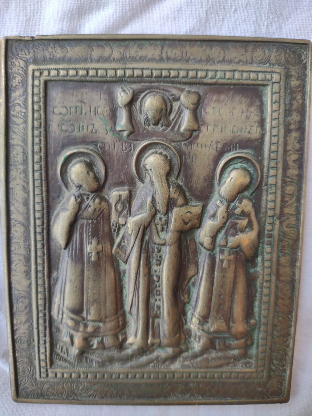 Gemälde: Bronze Ikone Antiquariat – Gebraucht aus Oberbipp von A.B.M. 1