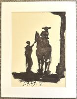 Pablo Picasso - Originale Vintage-Lithographie von 1961