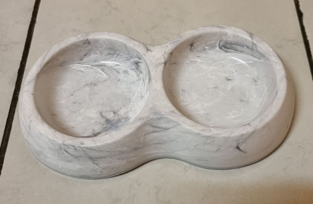 Gecko Doppelnapf Aus Harz - Futternapf & Wasserschale Für Reptilien