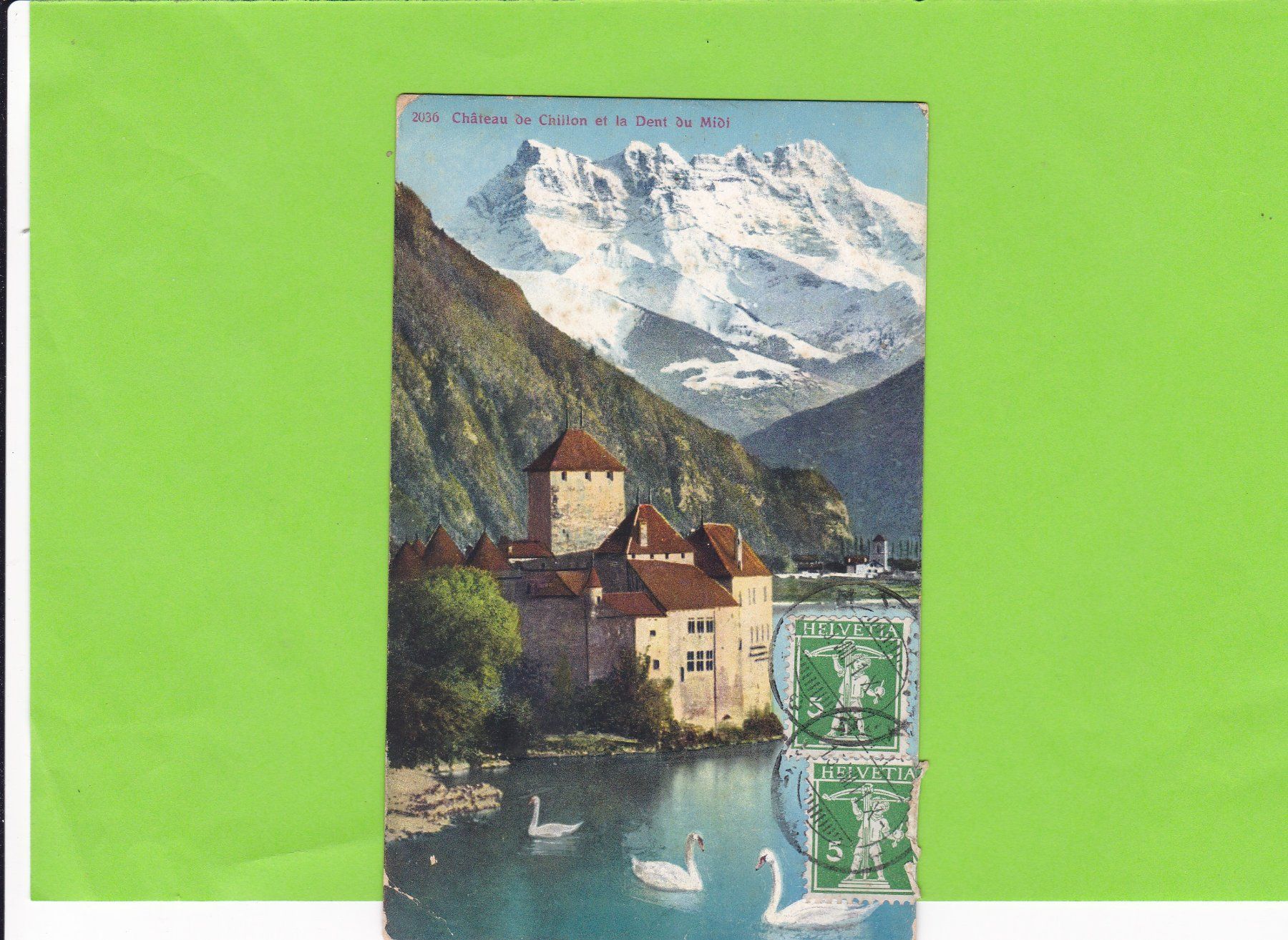 Cartoline postali: Chillon – Usato da St. Peterzell venduto da neckertal