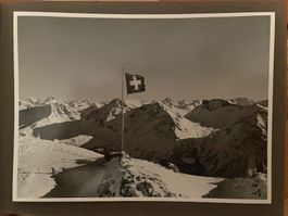 Antike Fotos Schweiz Arosa Zürich Segeln Zürichsee