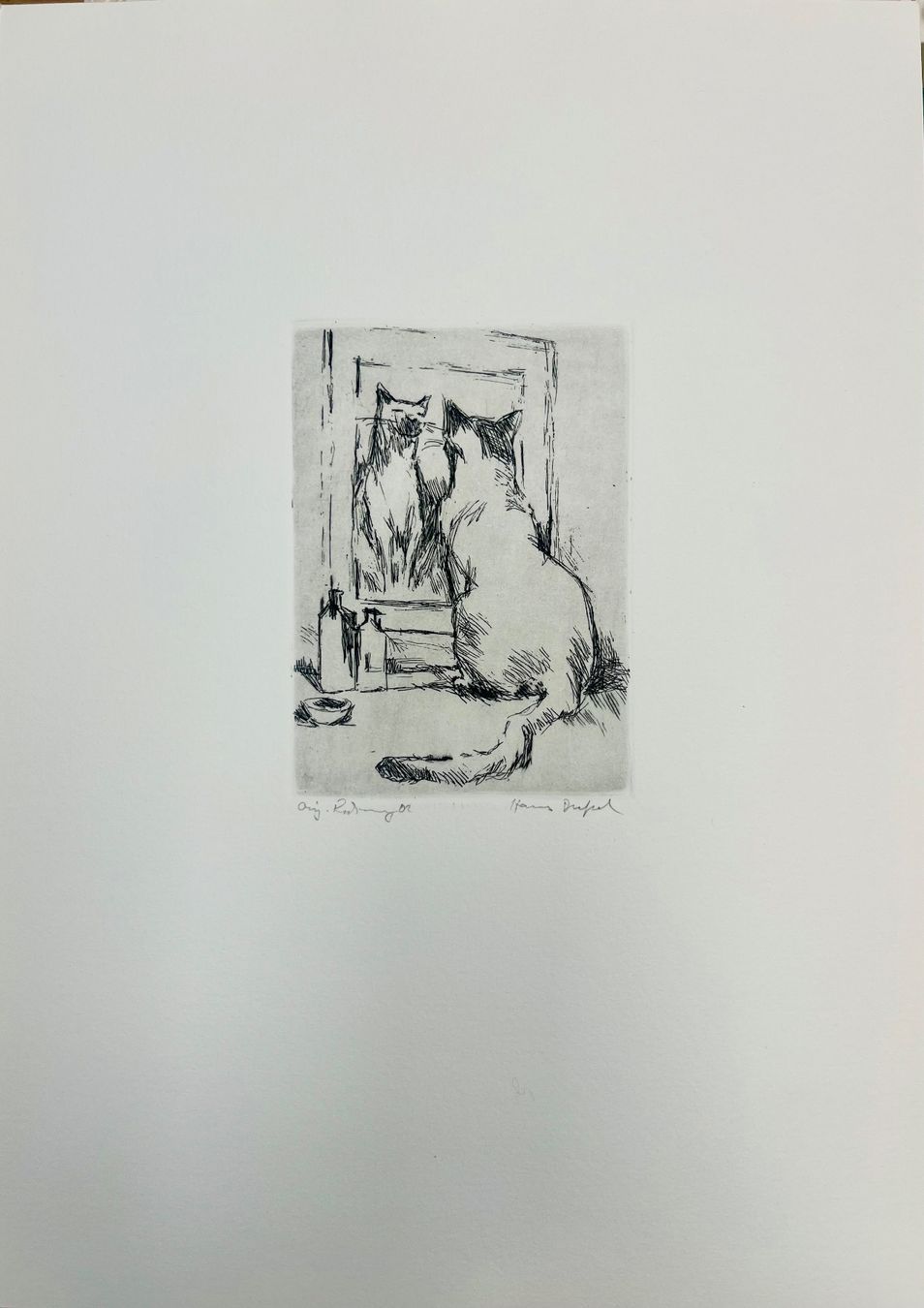 Incisioni: Lithographie Hans Dubach – Usato da Weiach venduto da Meine-kleine-Welt